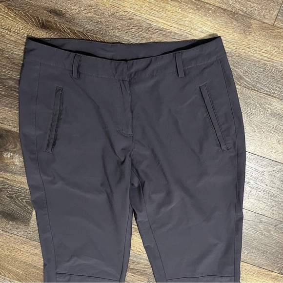 Slazenger Women's Gray Lightweight Golf Pants Polyester Spandex - Picture 5 of 9